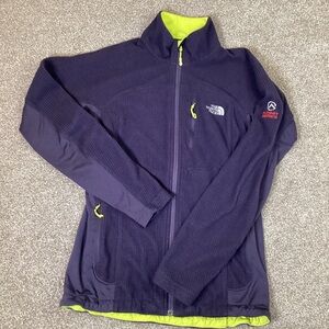 The North Face Summit Series Jacket - Dark Gray with Red Logo